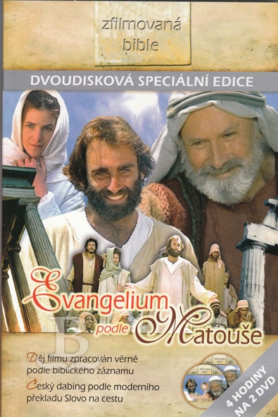 DVD - Evanjelium podľa Matúša, mäkký obal