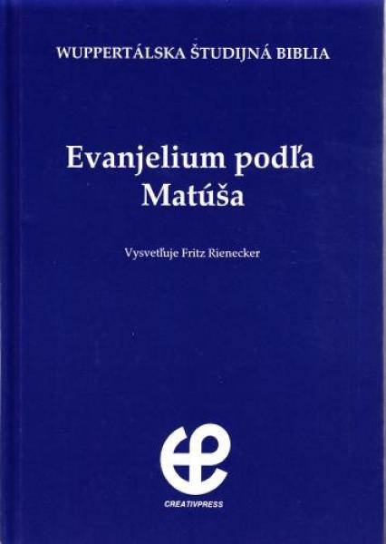 Evanjelium podľa Matúša - Wuppertálska študijná Biblia