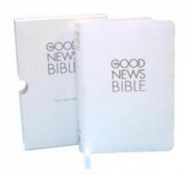 Biblia anglická, GNB Gift Edition, biela farba