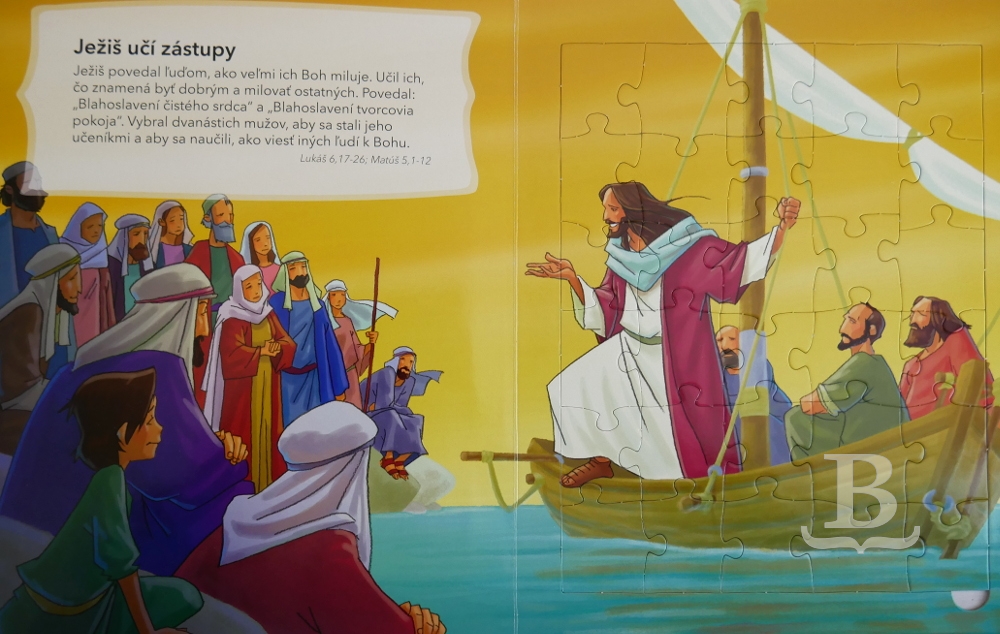 Ježiš - Puzzle Biblia pre deti