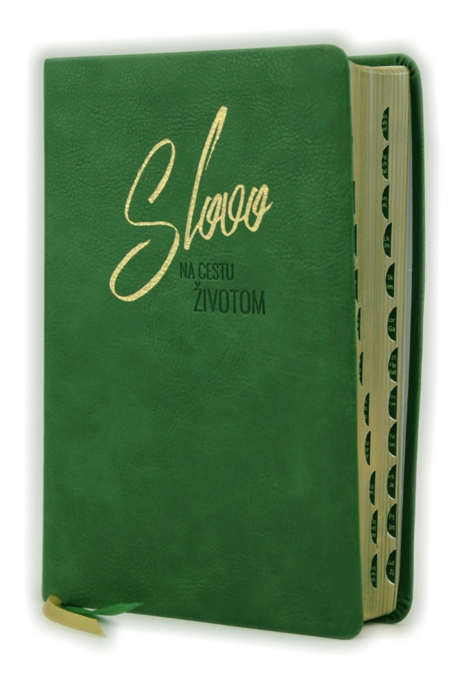 Biblia, ekumenický preklad, edícia SLOVO, 2020, zelená, s indexmi