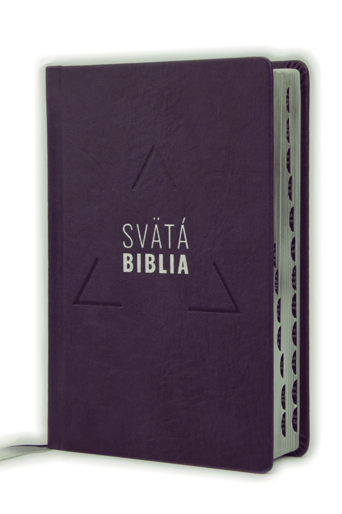 Biblia, Roháčkov preklad, 2020, tmavofialová, pevná väzba, s indexmi
