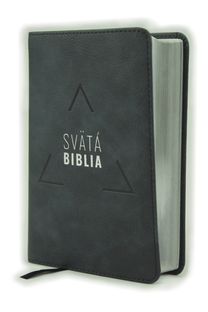 Biblia, Roháčkov preklad, 2020, vreckový formát, tmavosivá