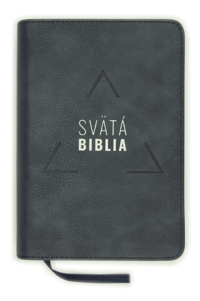 Biblia, Roháčkov preklad, 2020, vreckový formát, tmavosivá