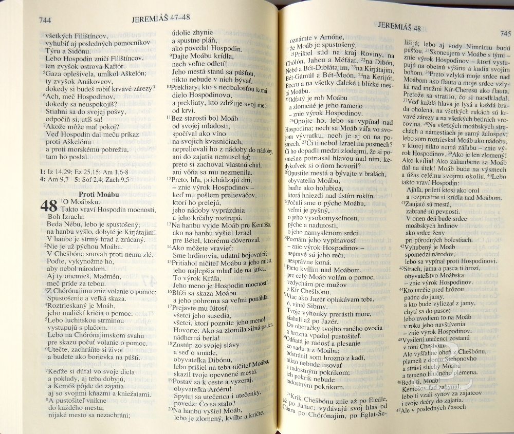 Biblia, evanjelický preklad, rodinný formát, 2015, pevná väzba, hnedá