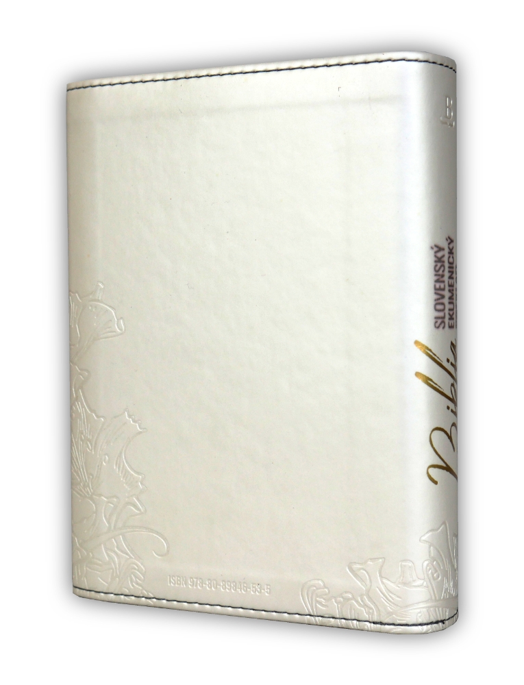 Biblia, ekumenický preklad, edícia SLOVO, 2020, vreckový formát, biela, s magnetom