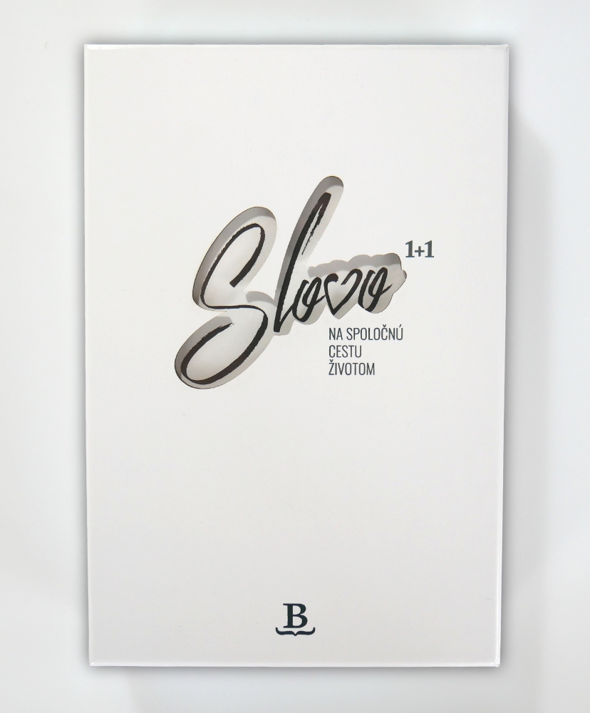 Svadobná sada Biblií 1+1, ekumenický preklad, edícia Slovo, 2020, hnedá + biela s magnetom