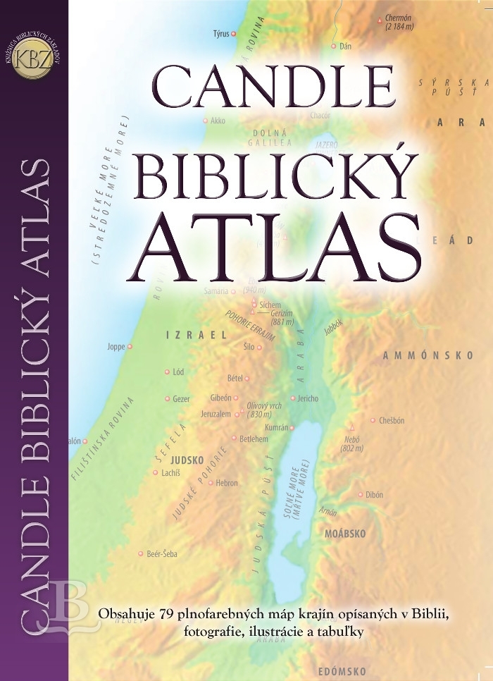 CANDLE biblický atlas Z25