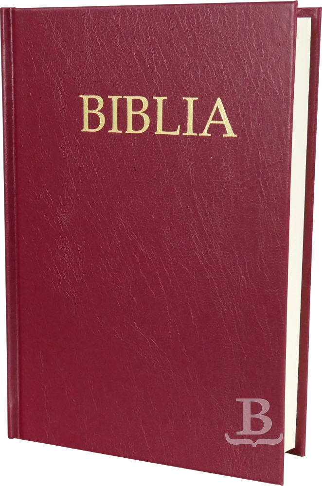 Biblia, evanjelický preklad, 2021, pevná väzba, bordová