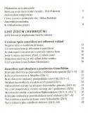 List Židům a List Judův, exegéza