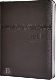 Biblia česká, ekumenický preklad, s DT, s indexmi, zips, kobalt, veľký formát