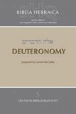Deuteronómium, BHQ, č. 5