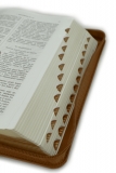 Biblia, Roháčkov preklad, 2020, hnedá, so zipsom, s indexmi