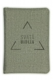 Biblia, Roháčkov preklad, 2020, vreckový formát, sivá, so zipsom