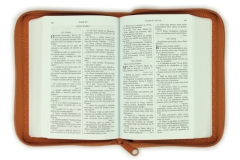 Biblia, Roháčkov preklad, 2020, vreckový formát, oranžová, so zipsom