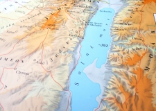 Biblická mapa II + tubus