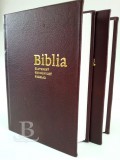 Biblia slovenská, ekumenický preklad, s DT knihami, koža Z25