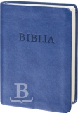 Biblia maďarská, revidovaný preklad, vreckový formát, modrá