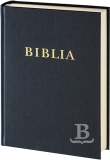 Biblia maďarská, revidovaný preklad, rodinný formát, prevná väzba, čierna