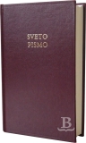 Biblia slovinská, s DT, bordová